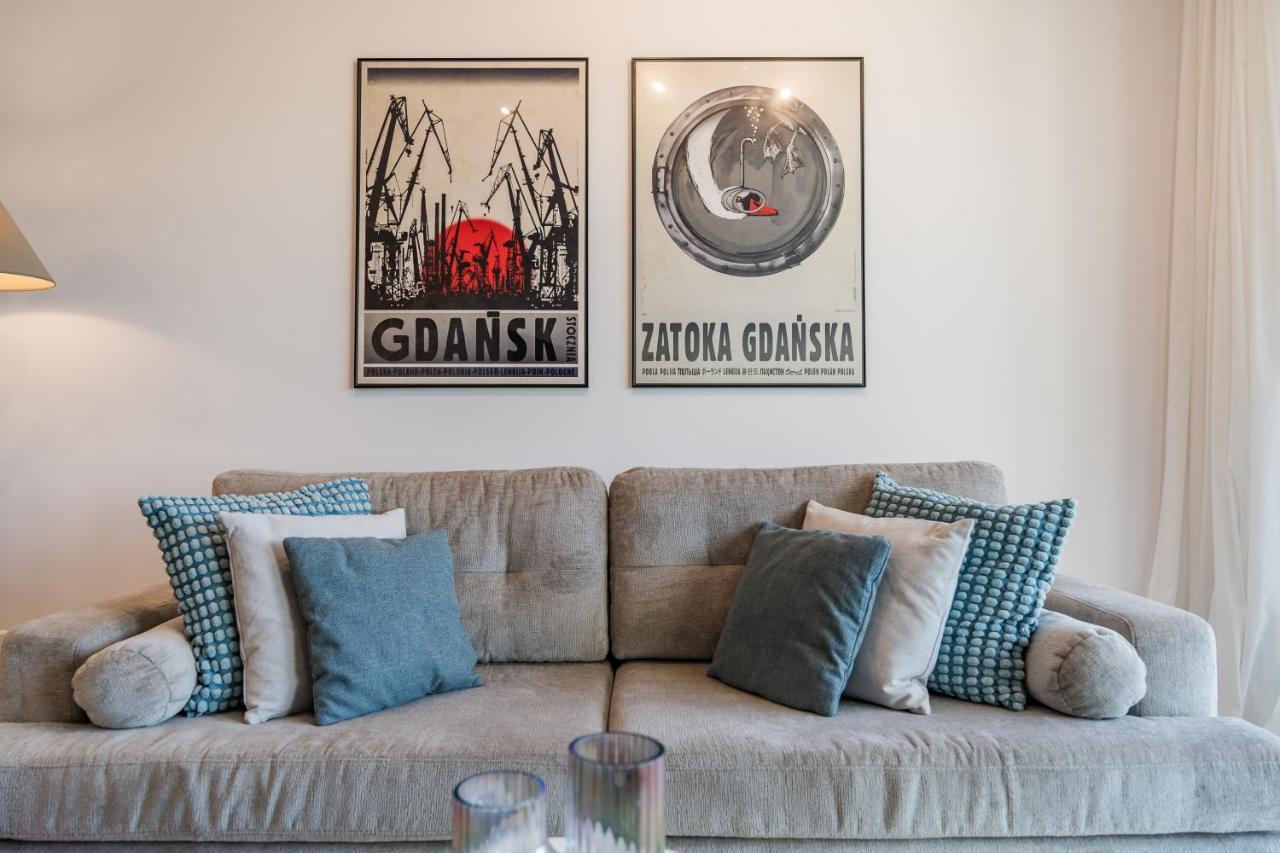Golden Reagan By Aparo - Nowy Apartament, Winda, Lozeczko Turystyczne, Plaza 500m, Balkon, 2 Sypialnie Oraz Salon, Rowerownia, Biurko * Gdansk