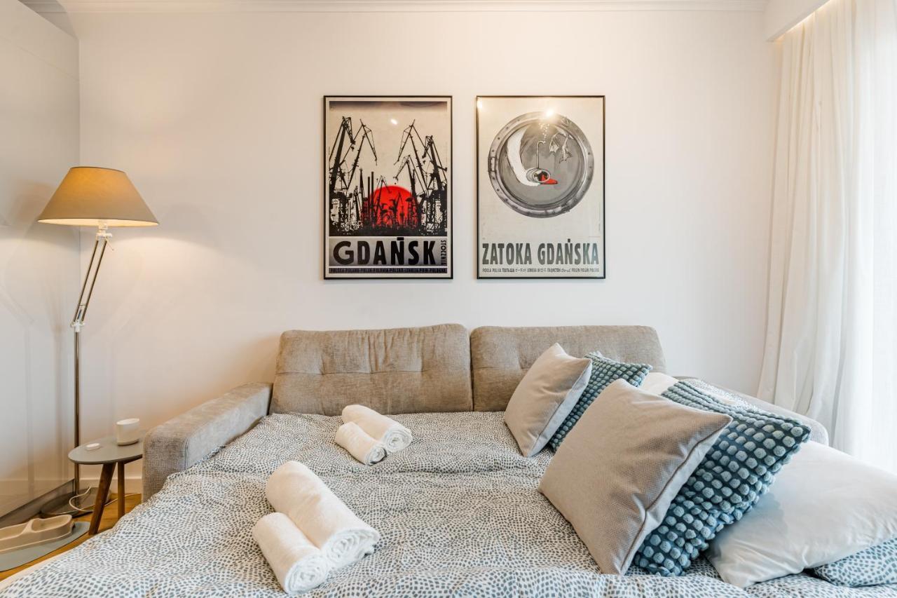 Golden Reagan By Aparo - Nowy Apartament, Winda, Lozeczko Turystyczne, Plaza 500m, Balkon, 2 Sypialnie Oraz Salon, Rowerownia, Biurko Apartment Gdansk