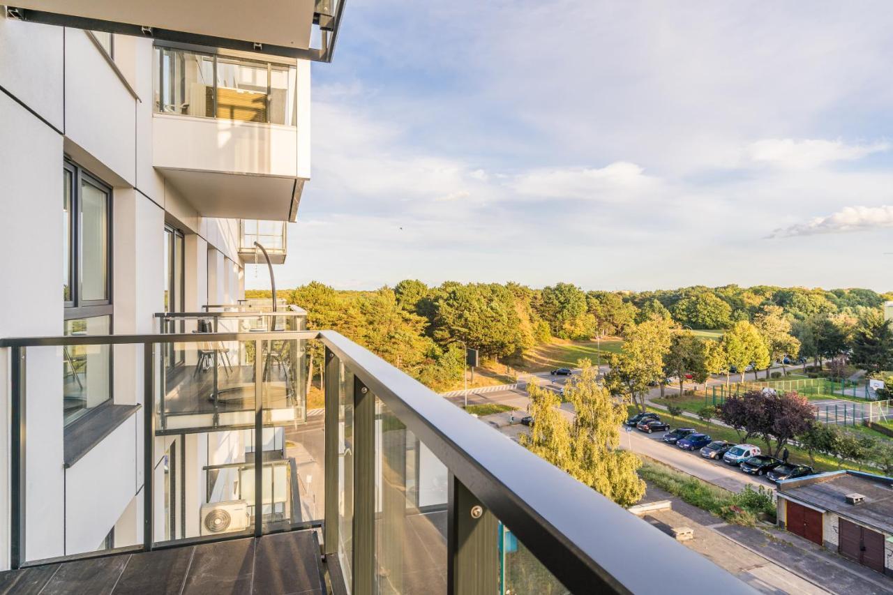 Golden Reagan By Aparo - Nowy Apartament, Winda, Lozeczko Turystyczne, Plaza 500m, Balkon, 2 Sypialnie Oraz Salon, Rowerownia, Biurko